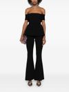 self portrait - Black strapless jumpsuit by Self Portrait - 4