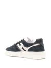 hogan - H630 sneakers in blue and white leather mix - 1