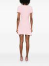 self portrait - Short pink dress with pockets - 1