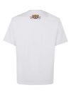 kenzo - T-shirt in cotone bianco con stampa tigre frontale - 3