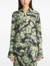 tory burch - Green floral print shirt - 1