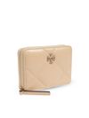 tory burch - Portafoglio coloro crema con zip - 3