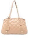 liu jo - Quilted biscuit-colored bag