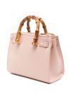 liu jo - Blush pink bag with bamboo handle - 2