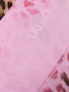 liu jo - Pink animal print scarf - 1