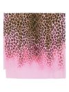 liu jo - Pink animal print scarf