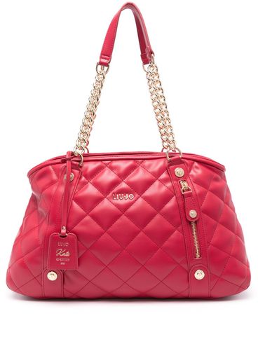 LIU JO - Quilted cherry red bag