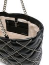 liu jo - Black bag embellished with chain - 2