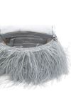 liu jo - Ice-colored mini bag with soft feathers - 4