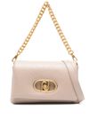 liu jo - Beige puff bag with logo