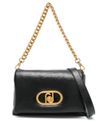 liu jo - Black puff bag with logo