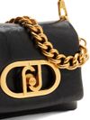 liu jo - Shiny black puff bag with gold logo - 1