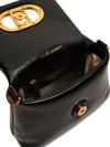 liu jo - Shiny black puff bag with gold logo - 3