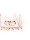 liu jo - Powder pink bag with soft feathers - 1