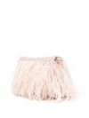 liu jo - Powder pink bag with soft feathers - 2