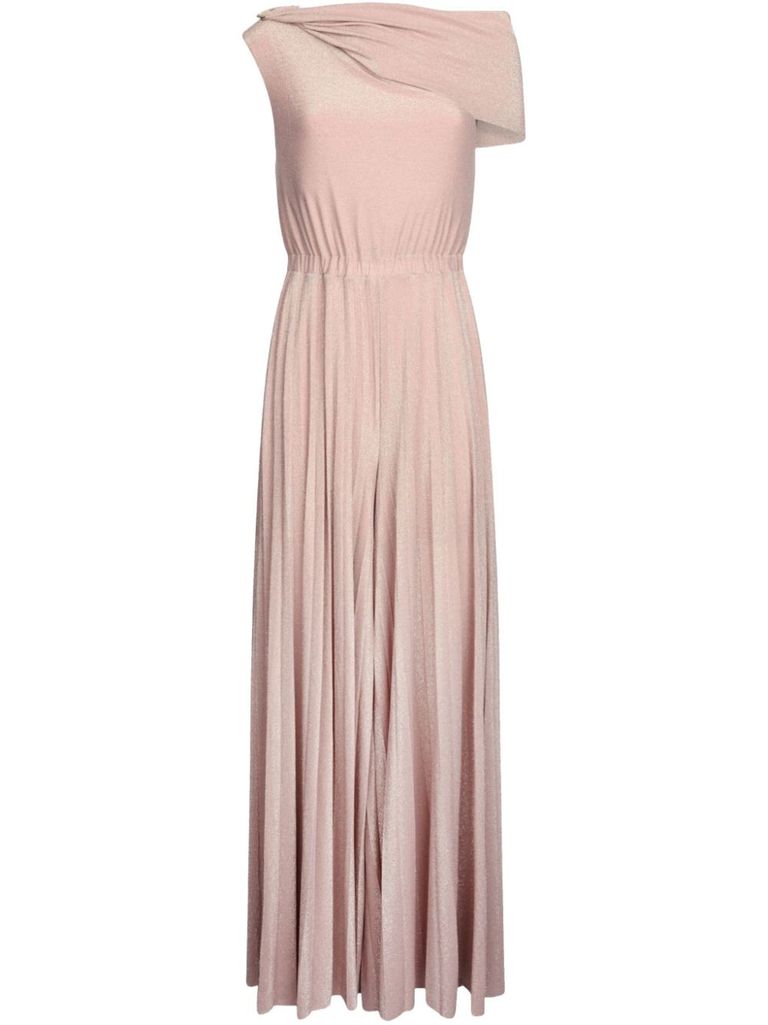 Liu •jo Liu Jo Elegant Powder Pink Sleeveless Evening Dress In Pink