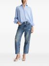 liu jo - Light blue shirt embellished with rhinestones - 6