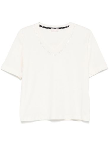 LIU JO - White short-sleeve t-shirt