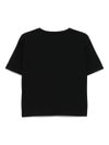 liu jo - Black V-neck t-shirt - 1