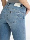 liu jo - Long blue jeans with rolled-up cuffs - 1