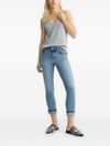 liu jo - Long blue jeans with rolled-up cuffs - 3