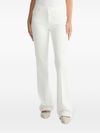 liu jo - White slim flared jeans - 4