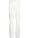 liu jo - White slim flared jeans