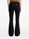 liu jo - Long slim black flared jeans - 2