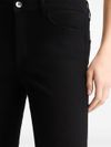 liu jo - Long slim black flared jeans - 3