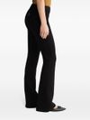 liu jo - Long slim black flared jeans - 4