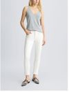 liu jo - White jeans with rolled-up cuffs - 2