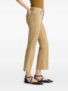 liu jo - Long camel-colored flared jeans - 5