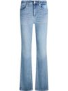 liu jo - Distressed flare jeans