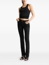 liu jo - Slim black flared jeans - 1