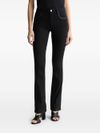 liu jo - Slim black flared jeans - 5