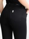 liu jo - Slim black flared jeans - 6