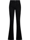 liu jo - Slim black flared jeans