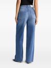 liu jo - Straight-leg high-waisted blue jeans - 3