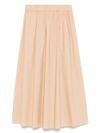 liu jo - Long beige draped skirt - 1