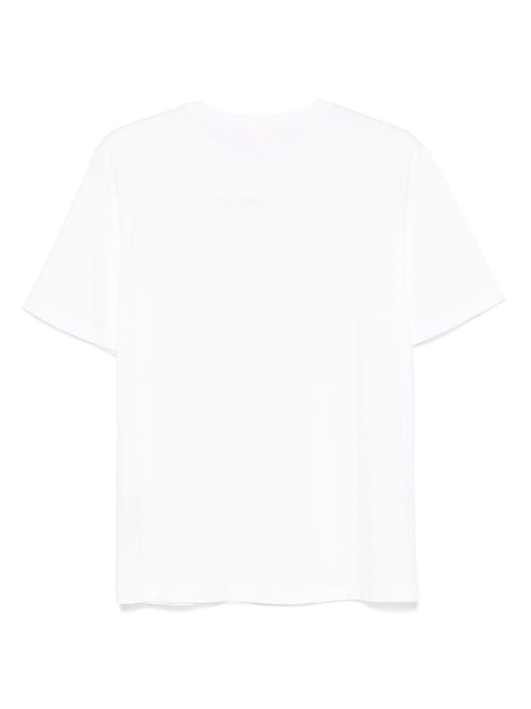 Liu •jo Heart-print T-shirt In White