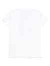 liu jo - T-shirt bianca con stampa grafica - 1