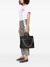 liu jo - Black tote bag with side pocket - 4