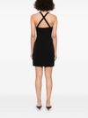 liu jo - Short black dress adorned with rhinestones - 4