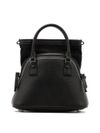 maison margiela - Borsa tote 5AC Classique mini in pelle martellata - 7