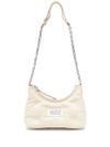 maison margiela - Borsa a spalla Glam Slam mini in pelle