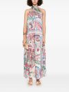 liu jo - Multicolored long dress - 4