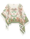 etro - Blusa con fantasia paisley verde