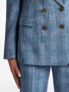 etro - Double-breasted blazer with paisley lining - 3