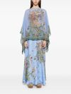 etro - Blusa celeste con stampa paisley - 4