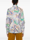 etro - Camicia paisley multicolore blu - 4